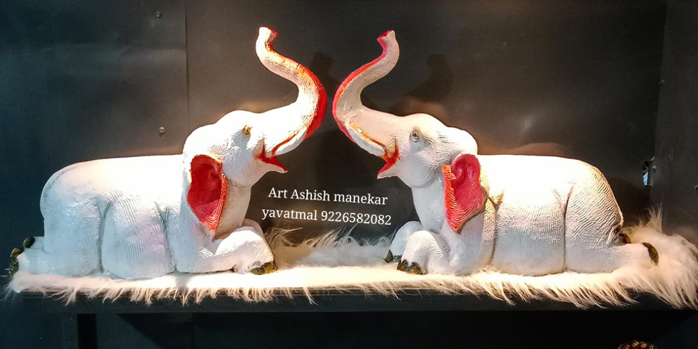 Fiber Elephant - 2 Ft 