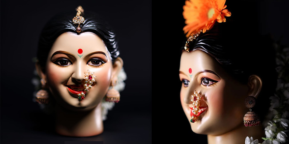 Mahalaxmi Gauri POP Face